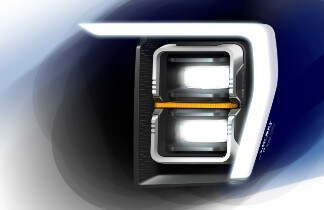 All-new F-150 Headlamp sketch